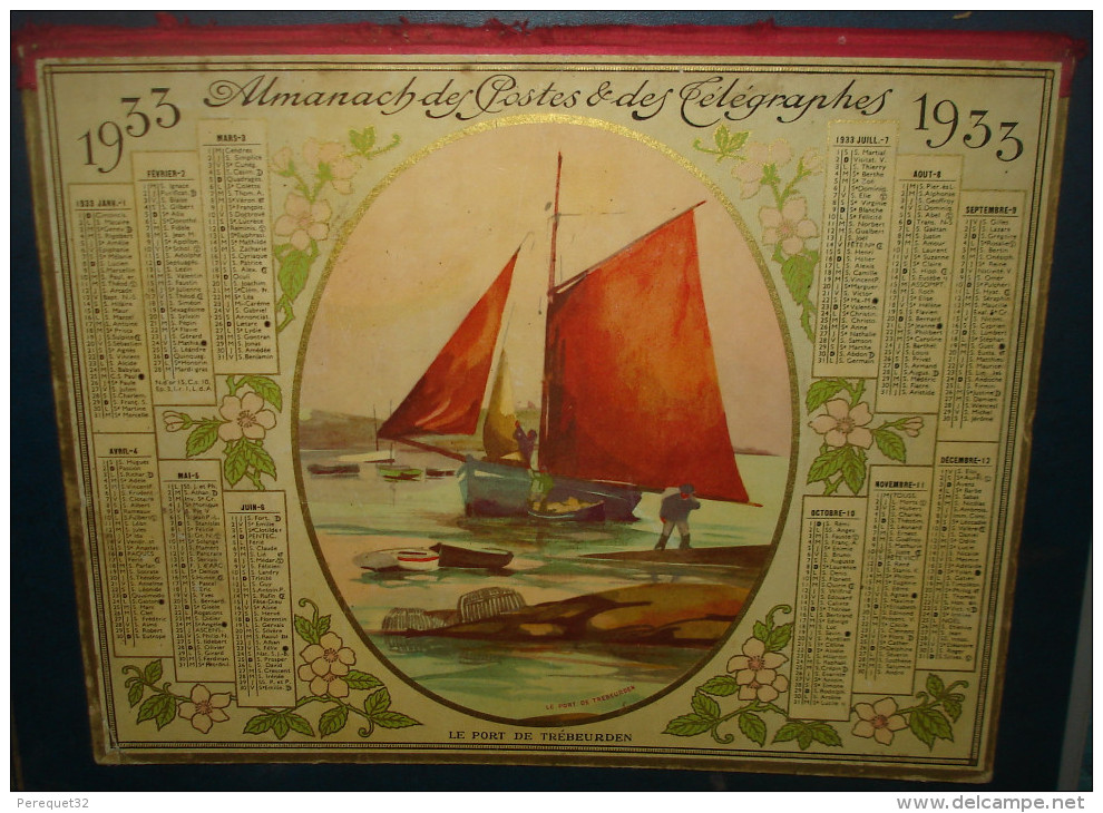 Calendrier Du GERS 1933 - Grand Format : 1921-40