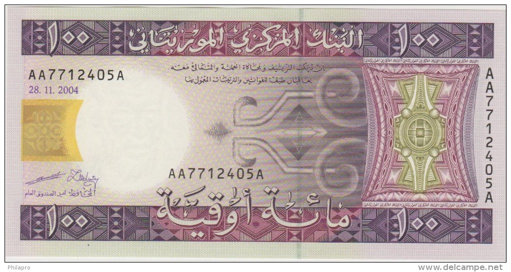 MAURITANIE    BANKNOTE    VF++   Ref  674 - Mauritanie