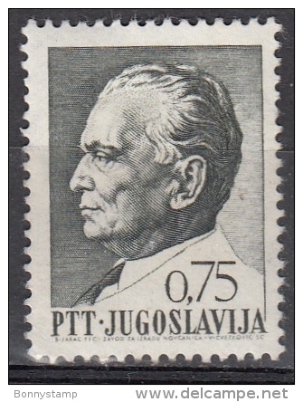 Jugoslavia, 1968/72 - 75p Marshal Tito - Nr.929 MLH* - Neufs