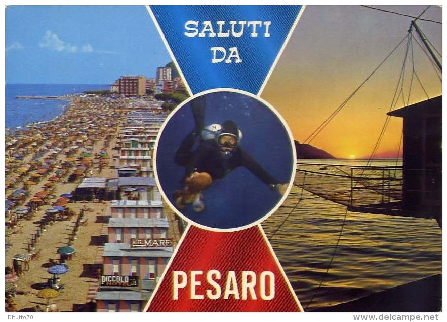 Saluti Da Pesaro - 117 - Formato Grande Viaggiata - Fano