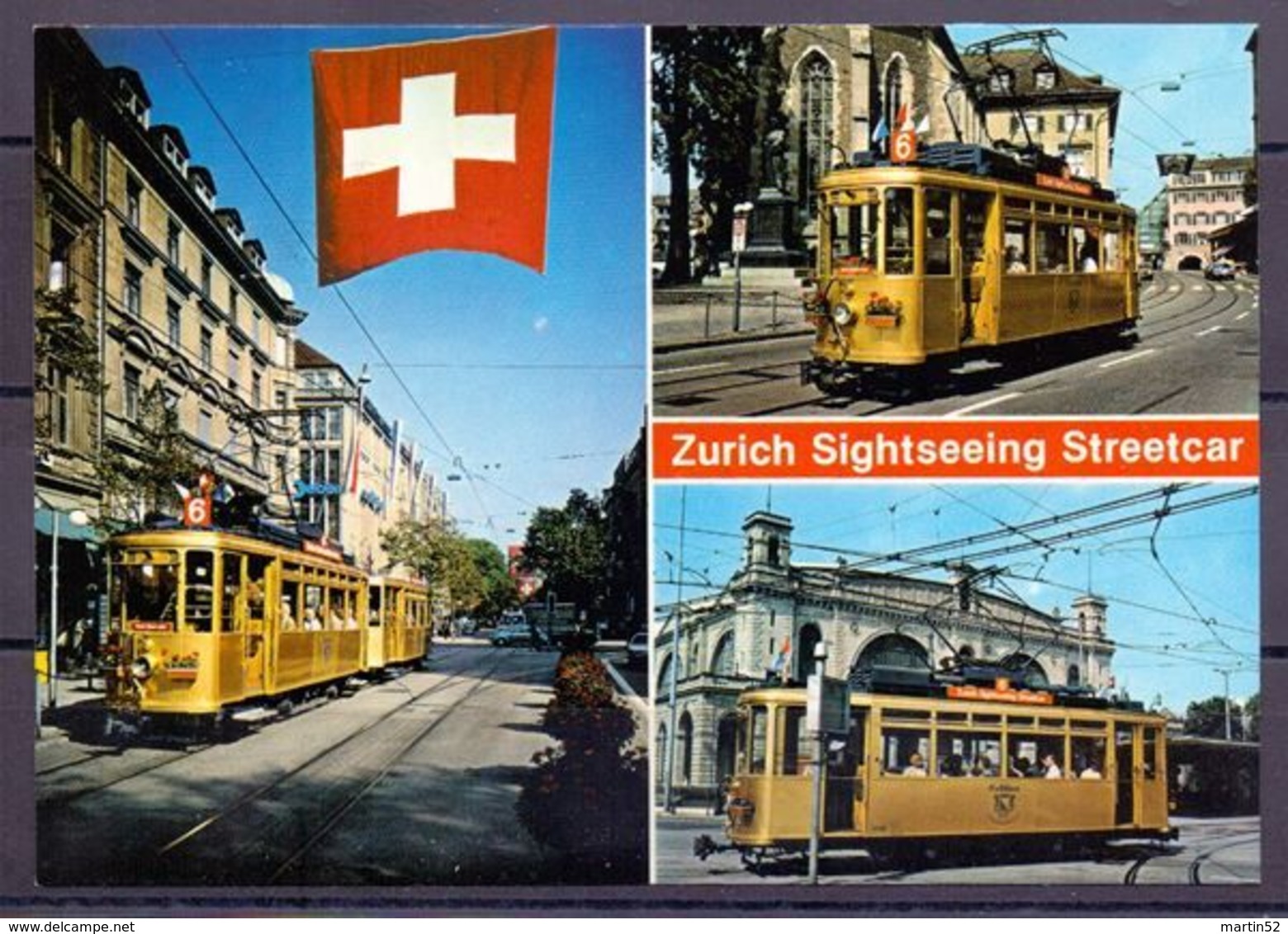 Schweiz 1982: Züri-Gold-Tram  1 Maximumkarte + 1 PK Mit Zu 672 Mi 1232 Mit Sonder-o ZÜRICH 23.8.82 - Tramways