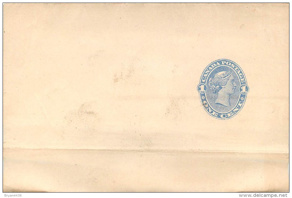 Canada - Entier Postal - Non Voyagé  -Carte Lettre En Bon état - Voir 2 Scans. - 1860-1899 Règne De Victoria