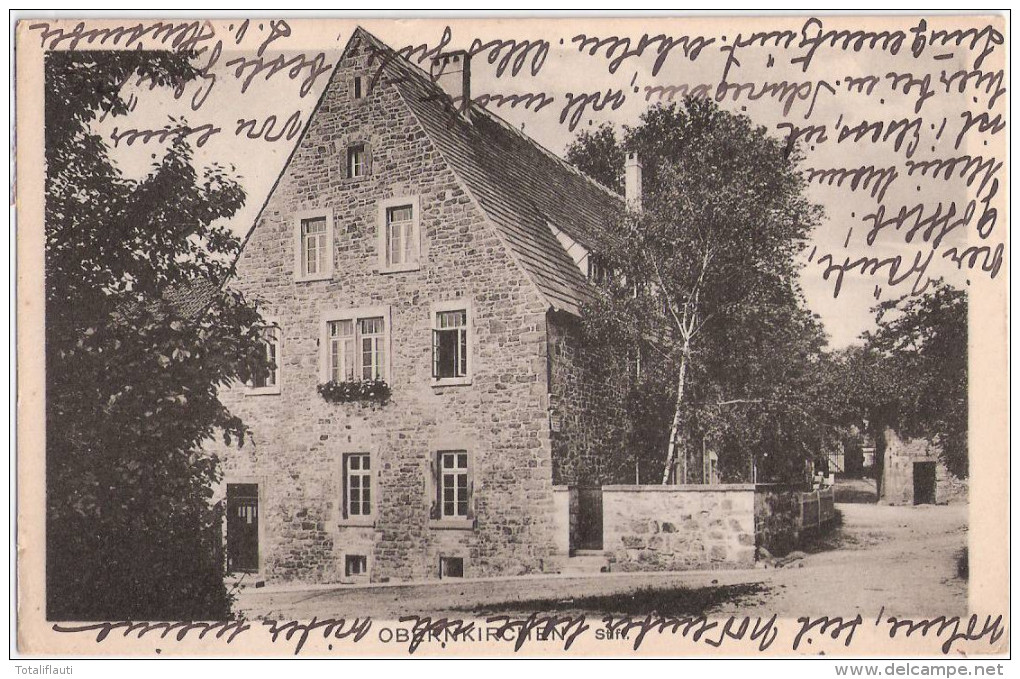 OBERNKIRCHEN Stift Autograf Adel An Freiherrn Von Plettenberg Gelaufen 21.7.1917 Nach Bad Oeynhausen - Schaumburg