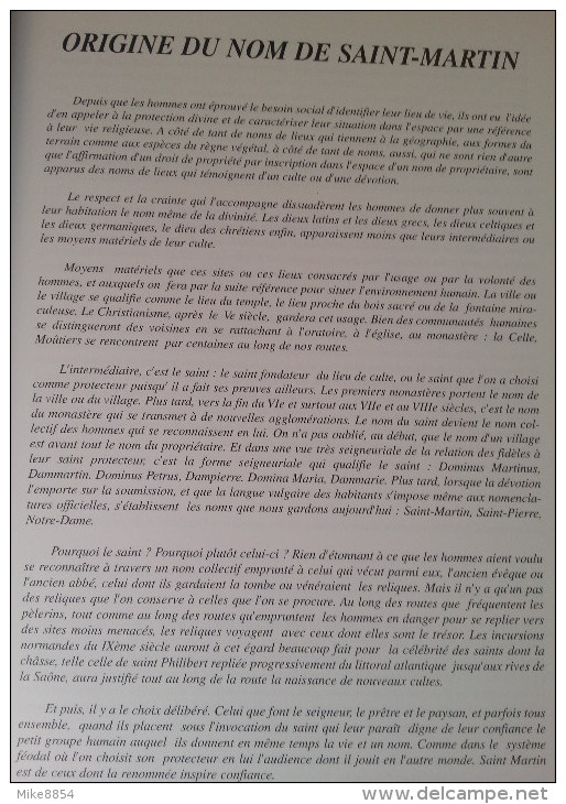 012  LES COMMUNES DE FRANCE Dont Le Nom A Pour Origine SAINT-MARTIN Dommartin-lès-Toul (54) Dammartin .... - Historia