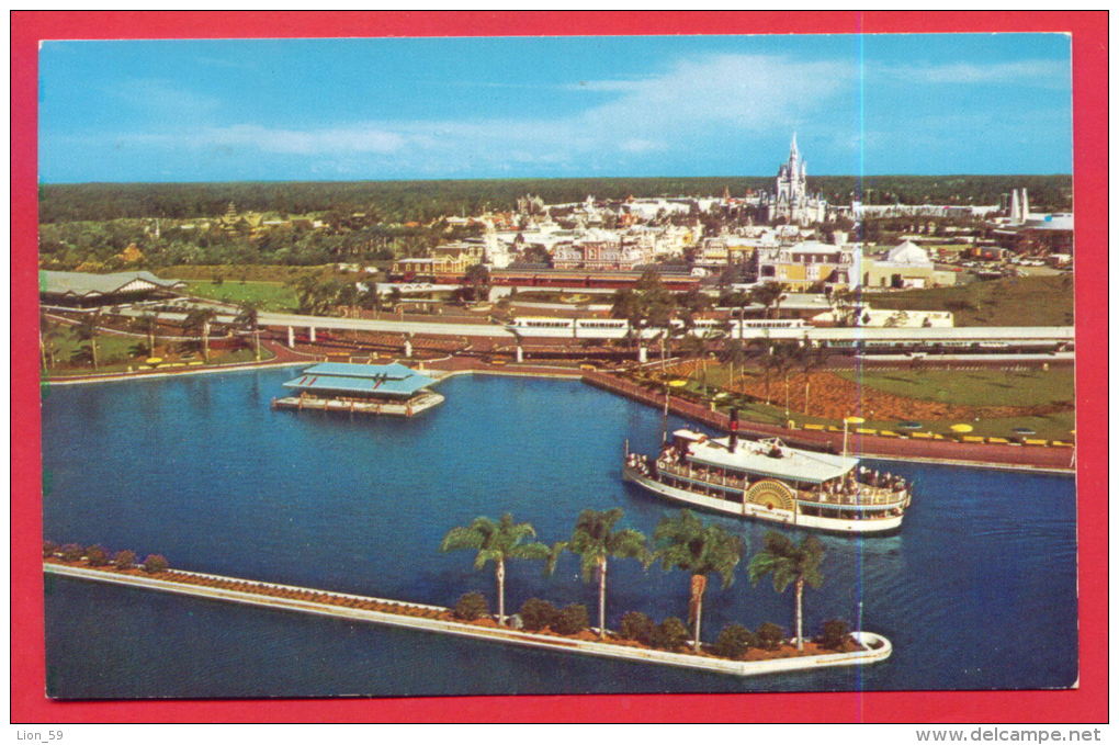 163816 /  Disneylabd The Magic Kingdom Walt Disney World Orlando Florida  SHIP - United States Etats-Unis USA - Orlando