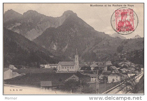 FRIBOURG MONTBOVON Et Les Rochers De NAYS  SUISSE - Montbovon