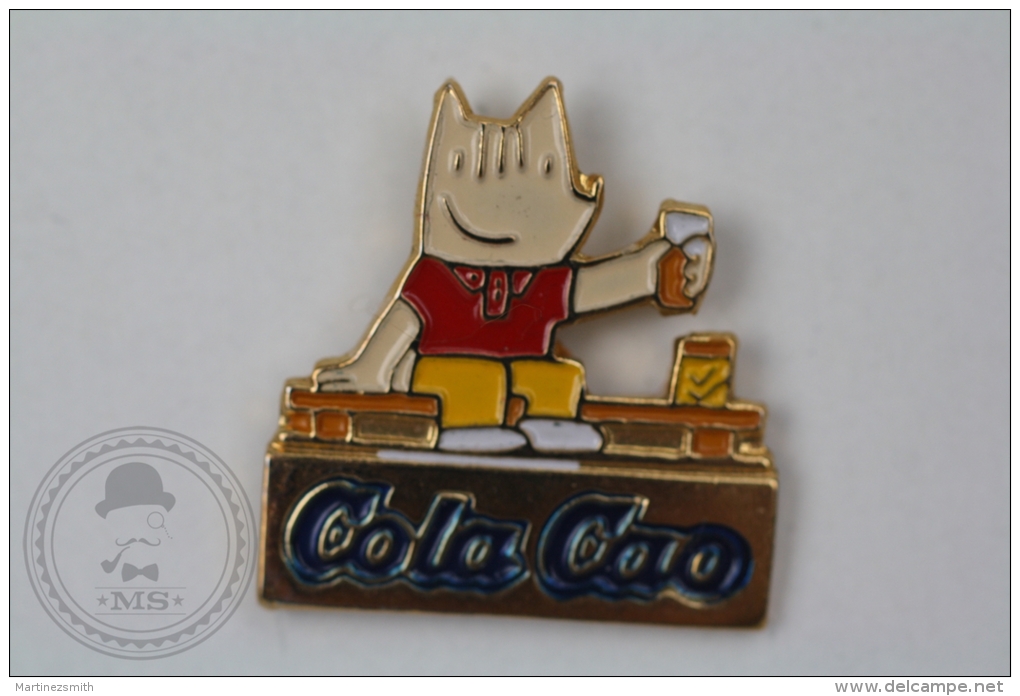 Barcelona 1992 Olympic Games - Cobi Mascot - Coca Cola Advertising - Pin Badge #PLS - Juegos Olímpicos