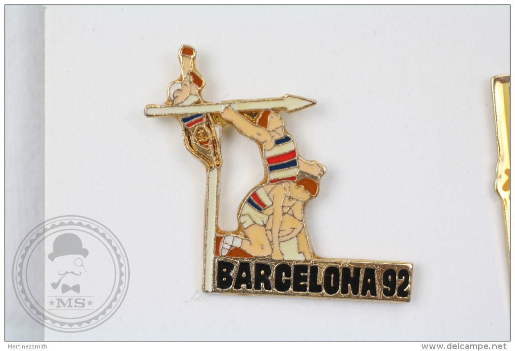 Barcelona 1992 Olympic Games - Athletics - Pin Badge #PLS - Olympische Spiele