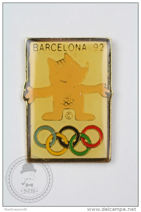Barcelona 1992 Olympic Games - Cobi Mascot - Pin Badge #PLS - Juegos Olímpicos