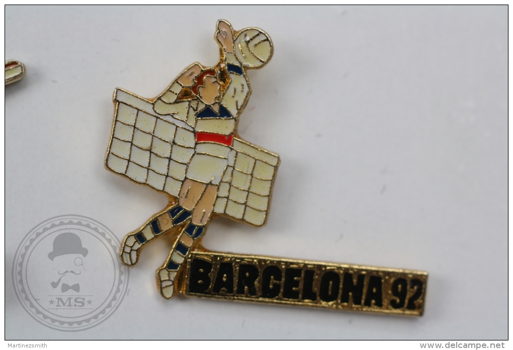 Barcelona 1992 Olympic Games - Volleyball - Pin Badge #PLS - Juegos Olímpicos