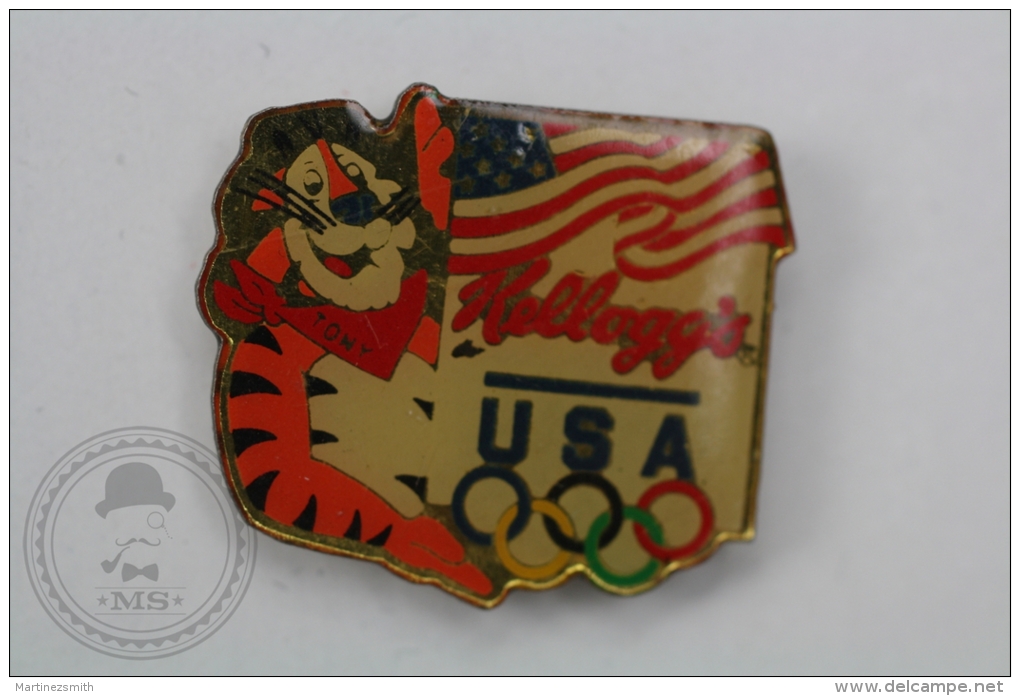 Olympic Games USA Sponsor - Kellogg´s - Pin Badge #PLS - Olympische Spiele