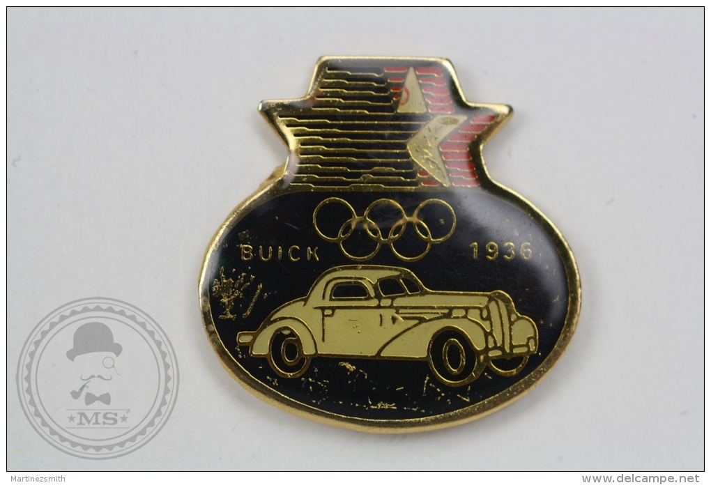 Olympic Games - Buick 1936 Old Classic Car - Pin Badge #PLS - Olympic Games