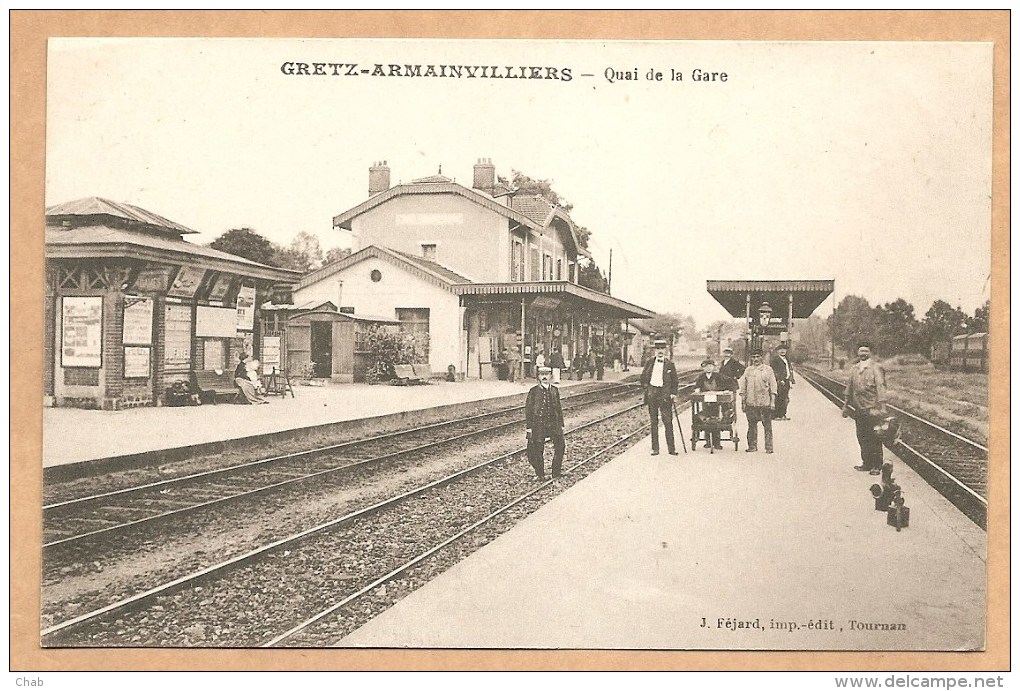 GRETZ-ARMAINVILLIERS - Quai De La Gare - Gretz Armainvilliers