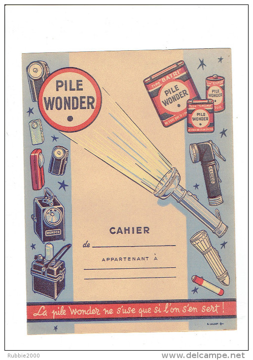 PROTEGE CAHIER PILE WONDER - W