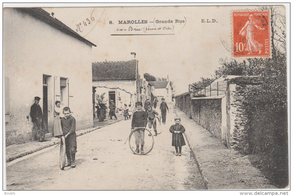 MAROLLES - Grande Rue - Marolles En Brie