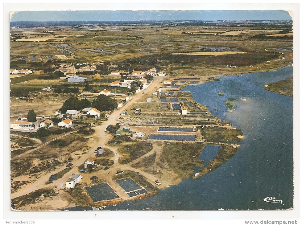 85 - Vendée - Talmont - Vue Aérienne - Le Port De La Guittière En 1973 - Talmont Saint Hilaire