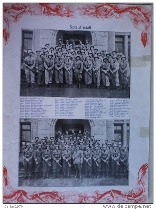Ritaglio Da Riv. D´epoca - 1938 -  XVI -Foglio Da Calendario Granatieri Con 5 Foto. - Cm.28x20. B. - Weltkrieg 1939-45