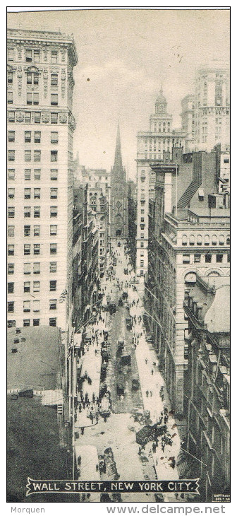 11886. Postal WALL STREET (New York)  Años 1930 - Wall Street