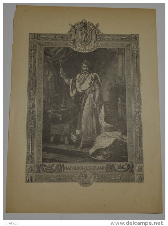 De La Collection Cyrill Riedel, Sur Papier D'env 80 Grs, Format En Cms: 20x28 Napoleon - Collections