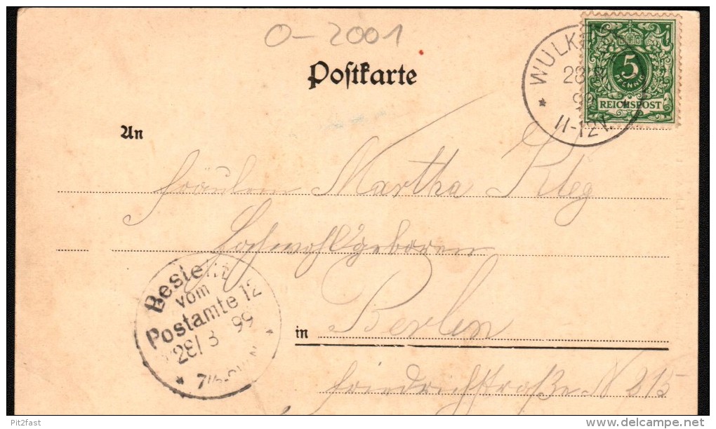 Alte AK - Alt Meiershof B. Alt Rehse 1899 , Neubrandenburg A. Tollensesee !!! - Neubrandenburg