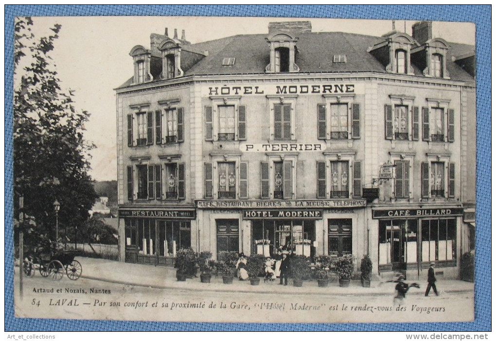 L’HOTEL MODERNE à LAVAL / 1928 - Laval