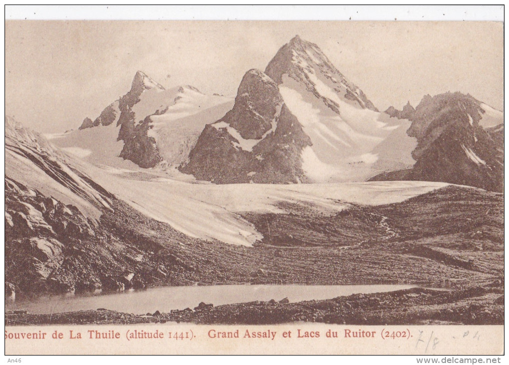 LA THUILE -  GRAND ASSALY ET LACS DU RUITOR  AUTENTICA 100% - Aosta