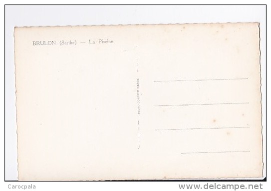 Carte 1950 BRULON /  La Piscine - Brulon