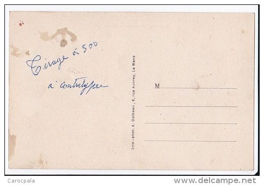 Carte 1930 ALLONNES / CHATEAU DE LA FORESTERIE - Allonnes