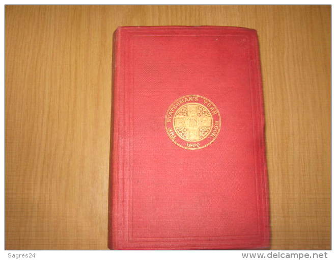 The Statesman`s Year-book For The Year 1900 - 1900-1949