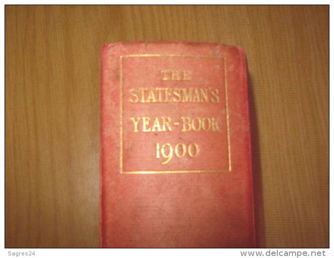 The Statesman`s Year-book For The Year 1900 - 1900-1949