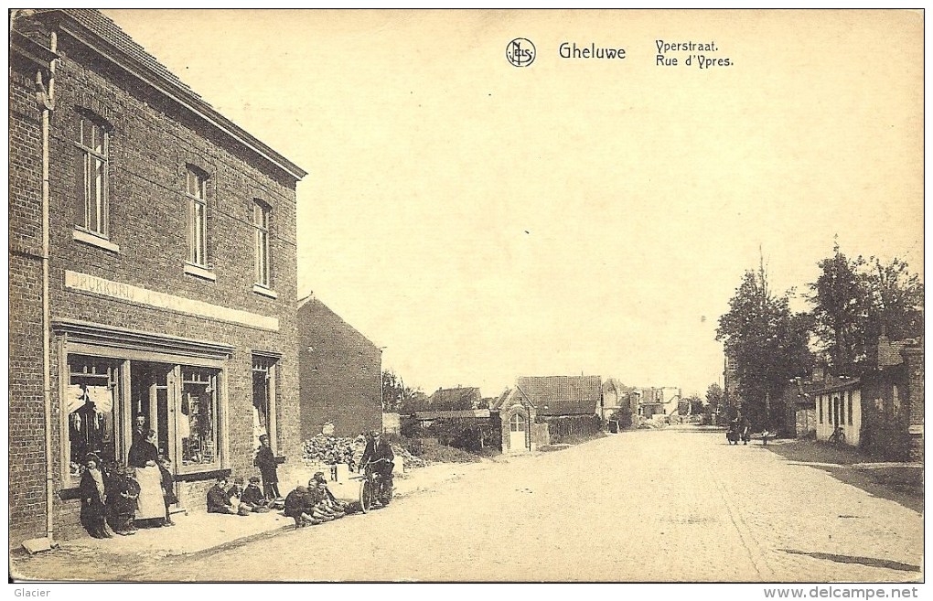 GHELUWE - Wervik - Yperstraat - Rue D' Ypres - Wervik