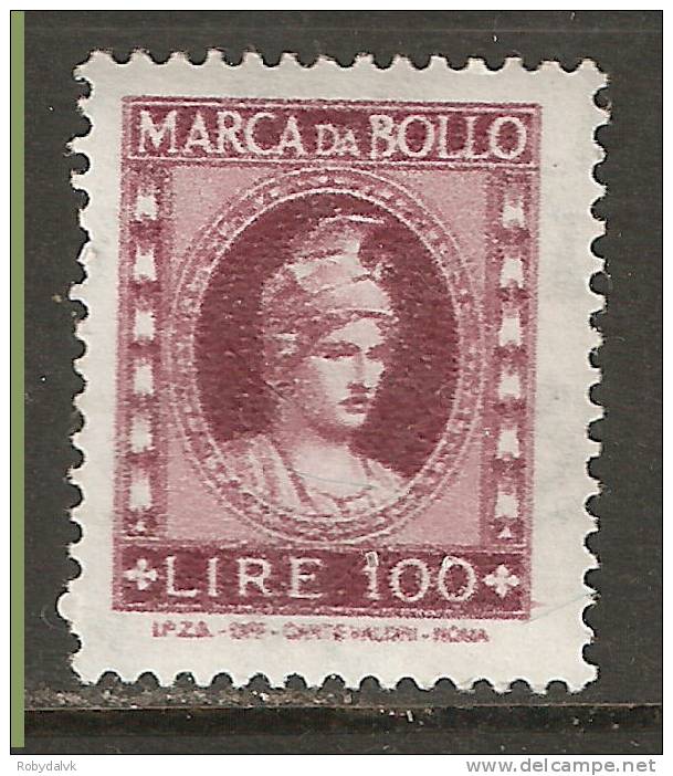 ITALIA - MARCA DA BOLLO (**) -  Vedi Immagine - Revenue Stamps