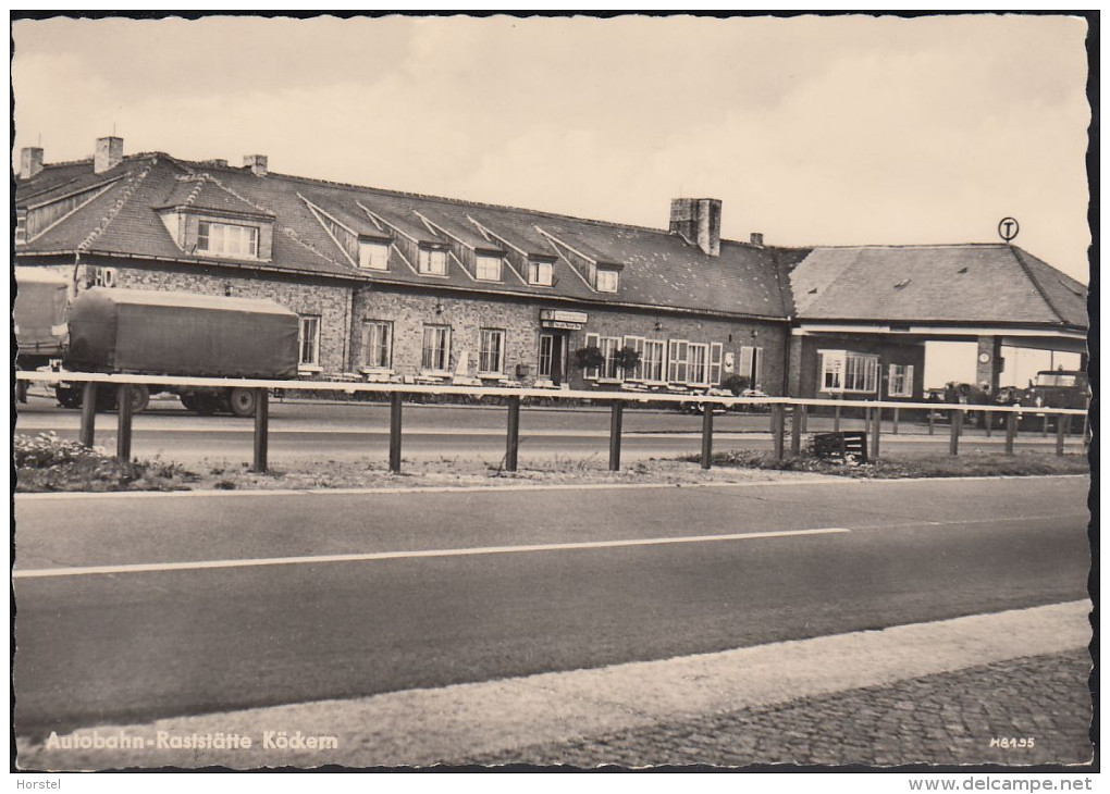 D-06369 Zörbig - Autobahn-Raststätte  Köckern - Intertankstelle - Zörbig