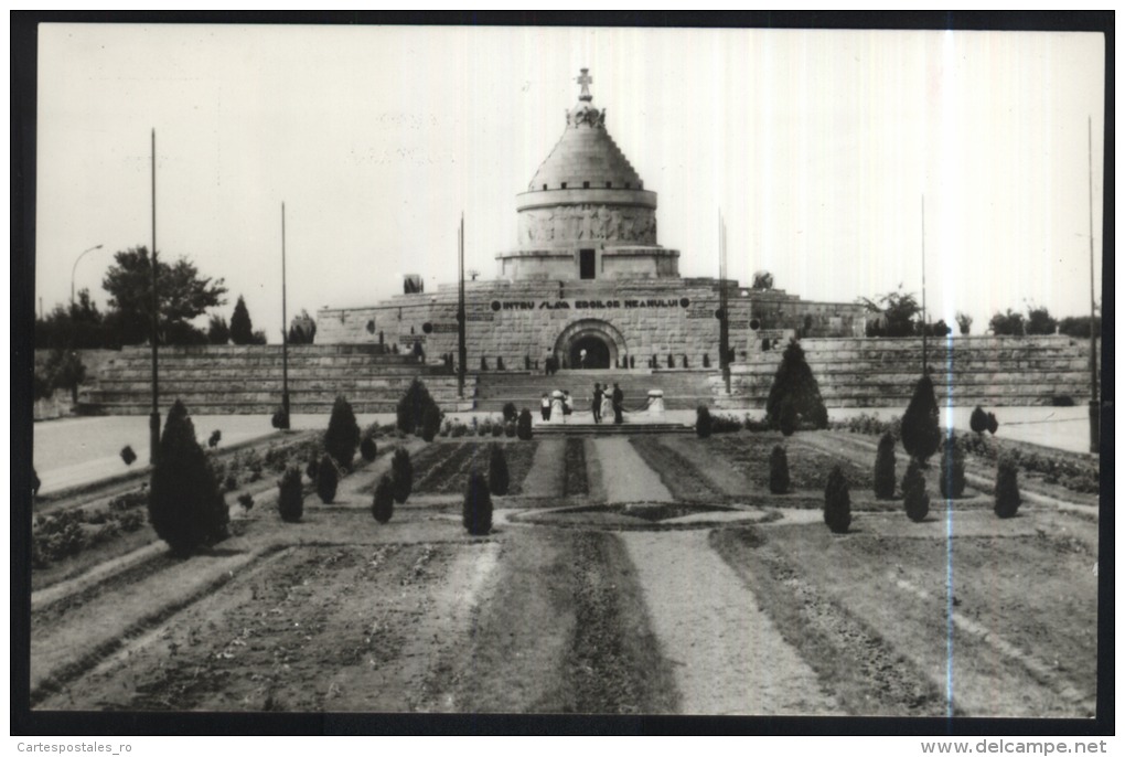 Vrancea-Focsani-Marasesti-Heroe's Mausoleum-WWI-1916-1918-war Memorial-unused,perfect Shape - Monuments