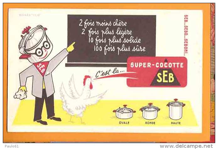 BUVARD :Super Cocotte SEB - Soups & Sauces