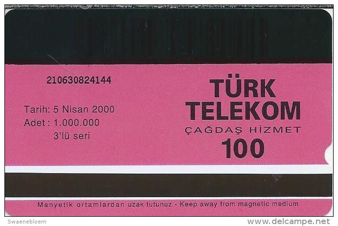 TR.- Telefoonkaart. Turk Telecom Turkey. Kasirlarimiz - Kucuksu. 100 Units. - Turkije