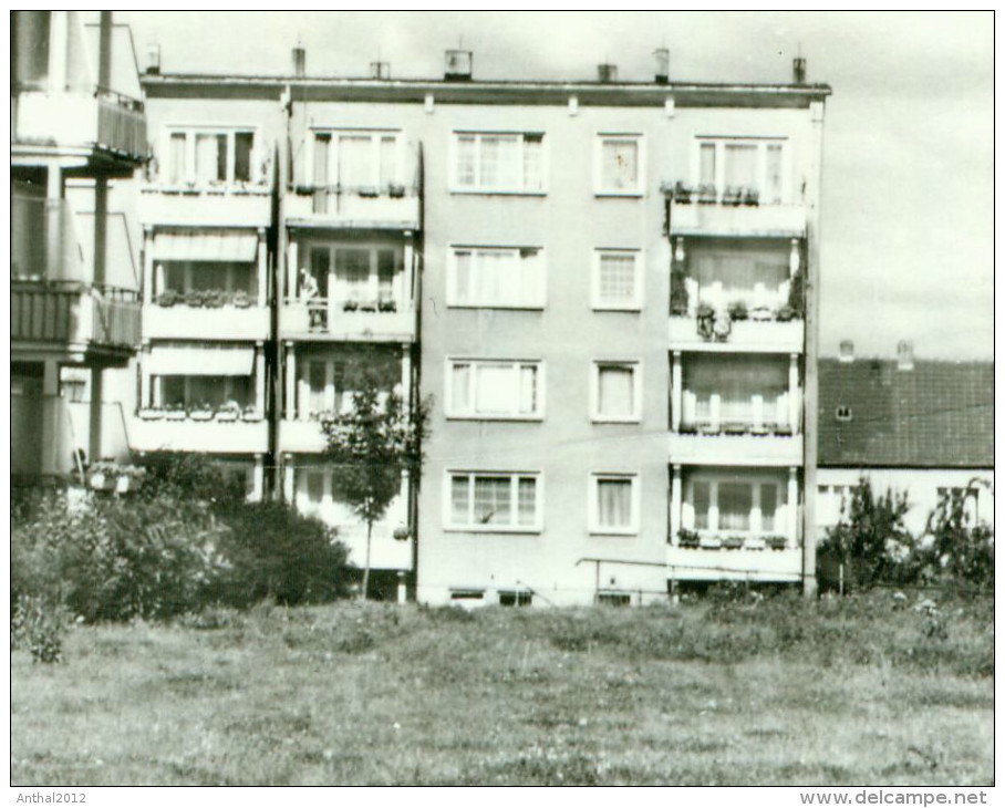 Teterow Neubauten An Der Johannes-R.-Becher-Straße Balkon 1978 - Teterow