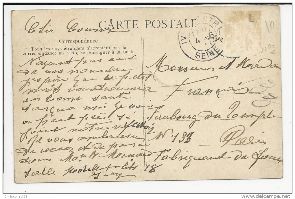 Carte Postale : Hospice D´Ivry - Le Réfectoire - Ivry Sur Seine