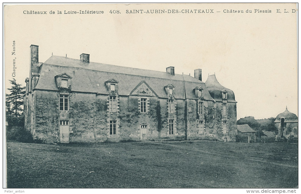 Saint Aubin Des Chateaux (loire Atl) Château Du Plessis - Autres & Non Classés