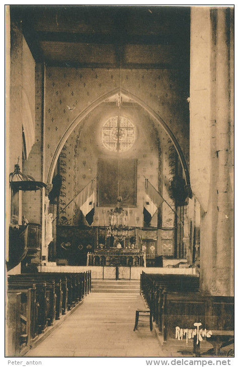 Frontenay Rohan (deux Sèvres) Intérieur De L' église - Inédit Sur Delcampe - Frontenay-Rohan-Rohan