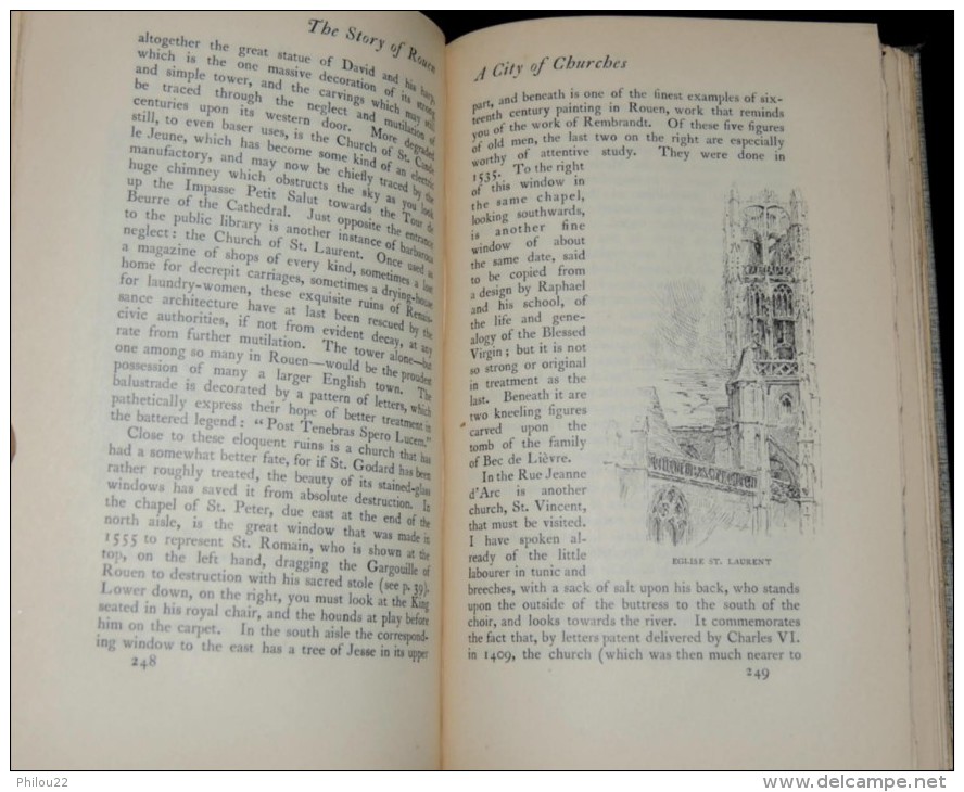 The Story Of Rouen - Th. Andrea Cook - Illustrations By Helen M. James 1899 - 1850-1899