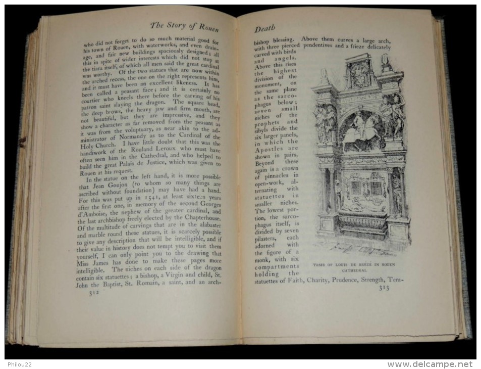 The Story Of Rouen - Th. Andrea Cook - Illustrations By Helen M. James 1899 - 1850-1899