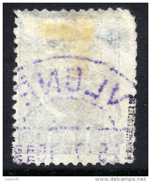 ALBANIA 1913 Eagle Handstamp On 1 Piastre Of Turkey Used, Signed Rommerskirchen.  Michel 7 - Albanien