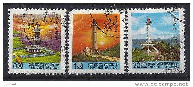 Taiwan (China) 1991  Lighthouses  (o) - Used Stamps