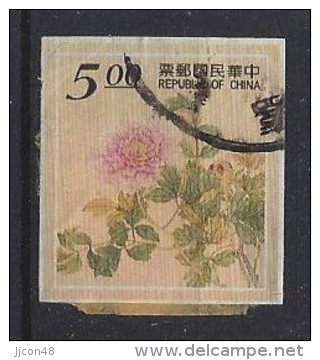 Taiwan (China) 1995  Peonies; Self-adhesive  (o) - Oblitérés