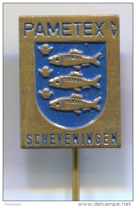 PAMETEX Scheveningen - Holland Netherlands, Vintage Pin Badge - Other & Unclassified