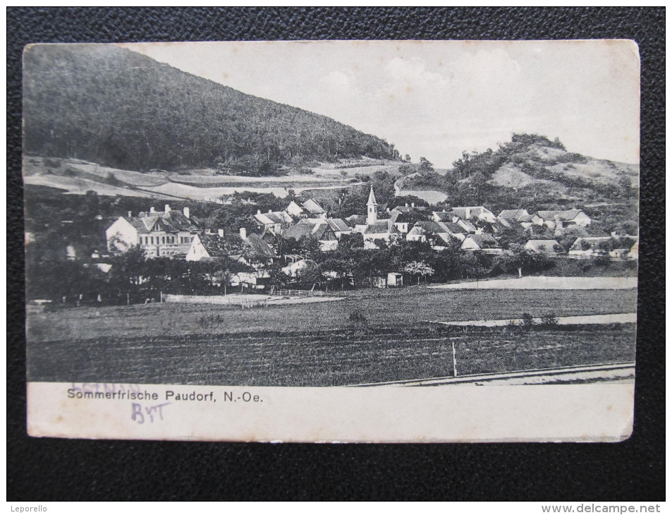 AK PAUDORF B. Krems 1915 // D*15283 - Krems An Der Donau