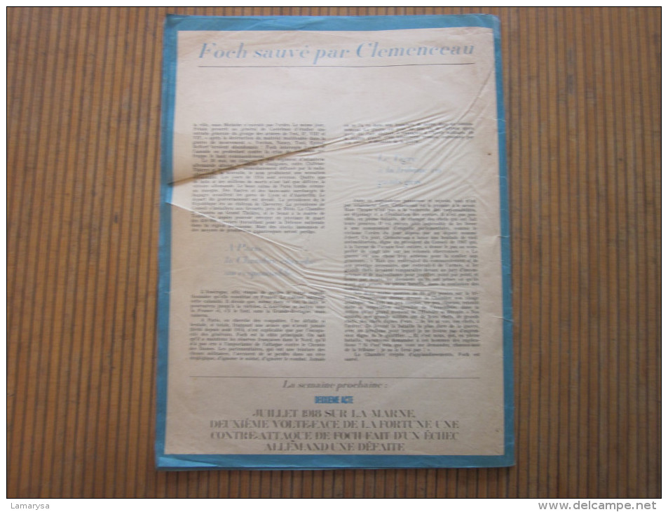 RARE Histoire d'une Victoire.De Raymond Cartier.1er Acte Les Alliés à un doigt de la défaite(voir scanns) WW1 MILITARIA