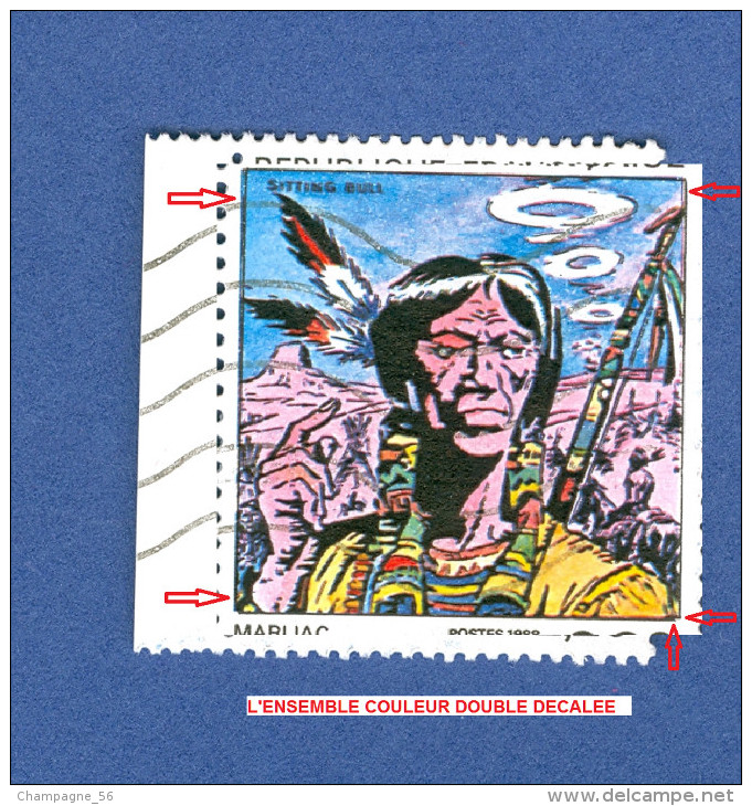 1988  N° 2505  MARIJAC  BANDE DESSINÉES FRANÇAIS  OBLITÉRÉ - Oblitérés