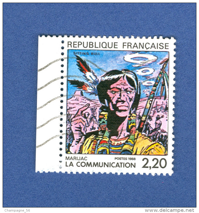 1988  N° 2505  MARIJAC  BANDE DESSINÉES FRANÇAIS  OBLITÉRÉ - Gebruikt